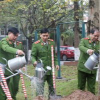 Học viện CSND tổ chức các hoạt động văn hóa và hưởng ứng “Tết trồng cây” đầu Xuân Giáp Thìn 2024
